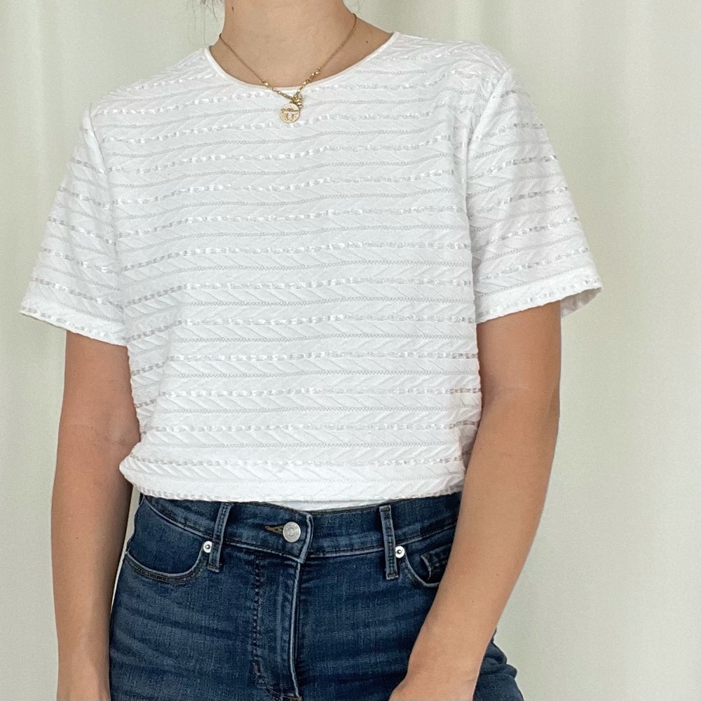 80s Vintage White T-Shirt